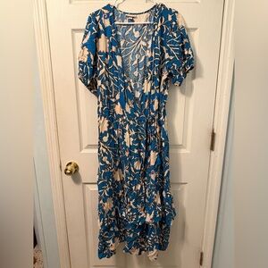 Knox Rose Floral Wrap Sundress